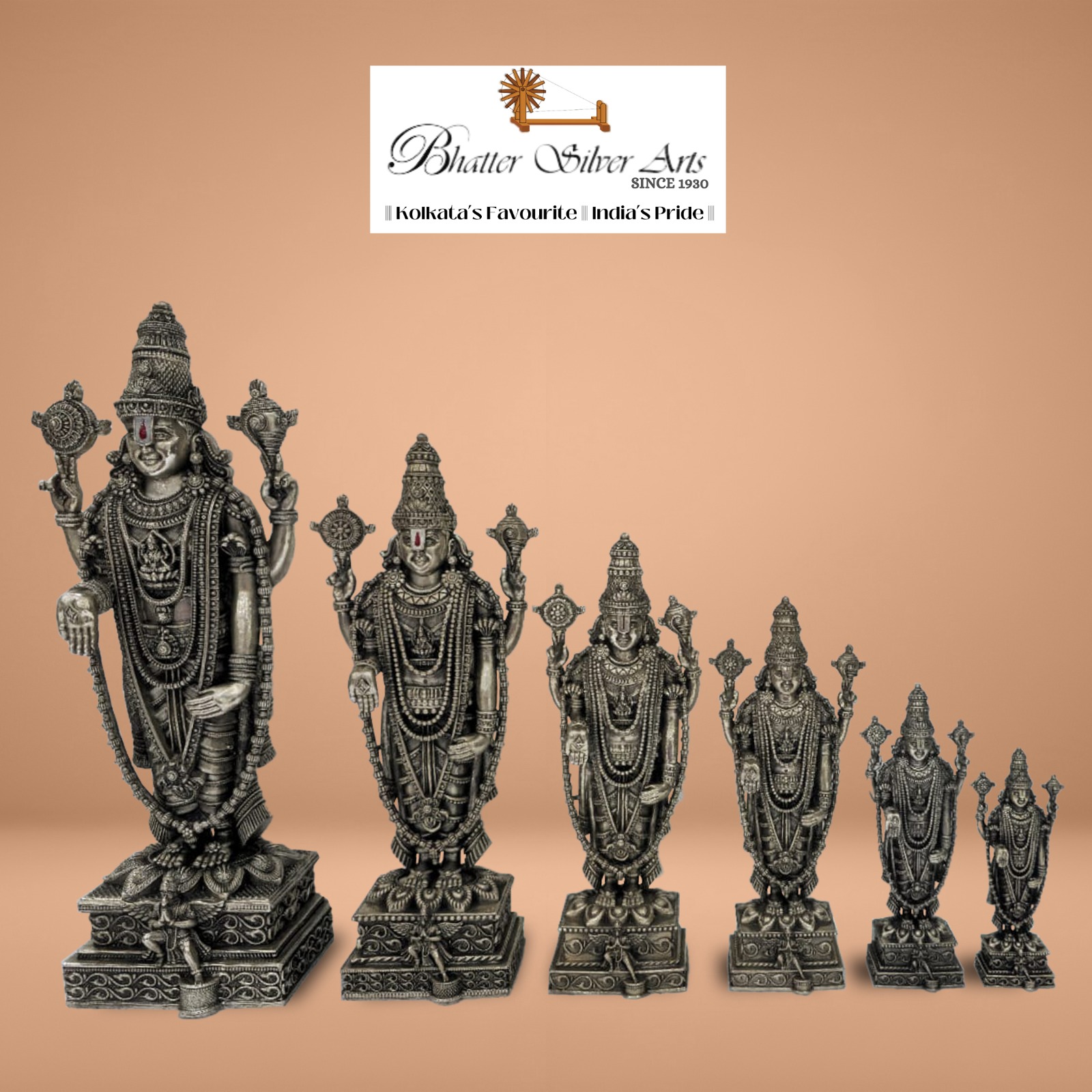 Vishnuji Idol Set